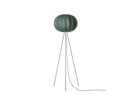 Knit-Wit 45 Rotondo Piantana Alto Tweed Green - Made By Hand | Acquista online