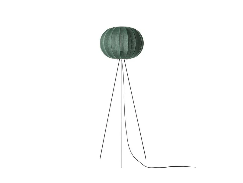 Knit-Wit 45 Rotondo Piantana Alto Tweed Green - Made By Hand | Acquista online