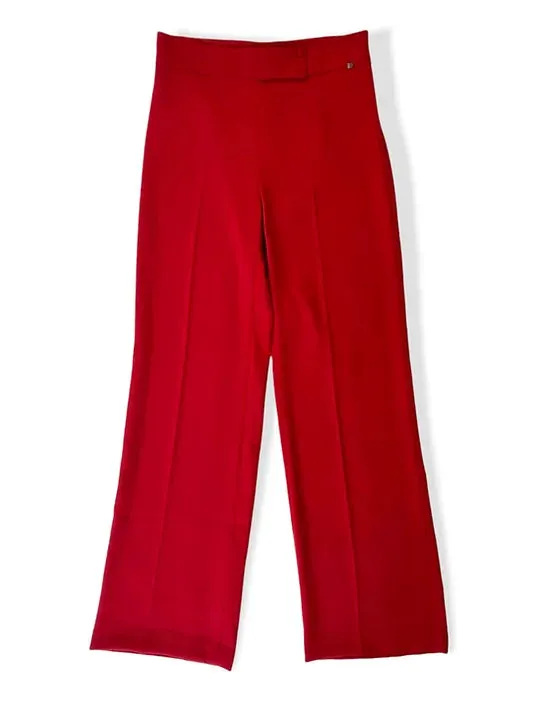 Kocca pantalone a palazzo bordeaux