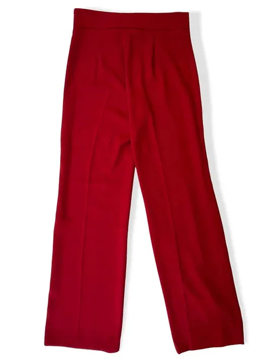 Kocca pantalone a palazzo bordeaux