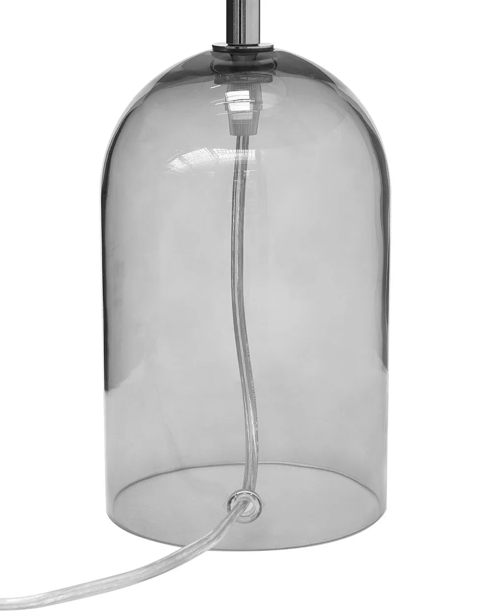 Lampada da tavolo DEVOLL Vetro Grigio
