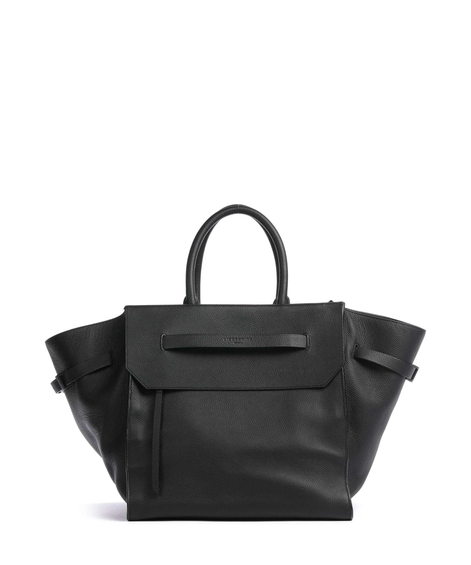  Liebeskind Lora Small Pebble L Borsa a mano pelle di vacchetta grana nero  