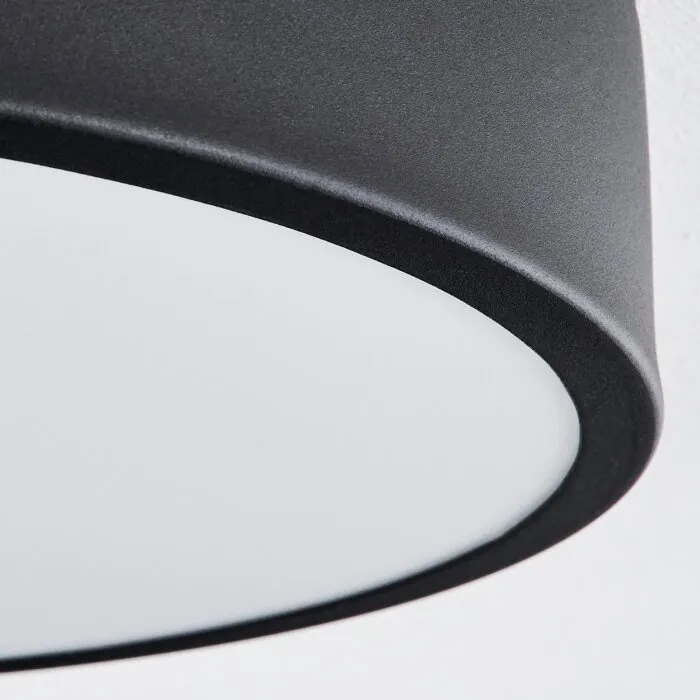 Maho Plafoniera LED Nero, 1-Luce