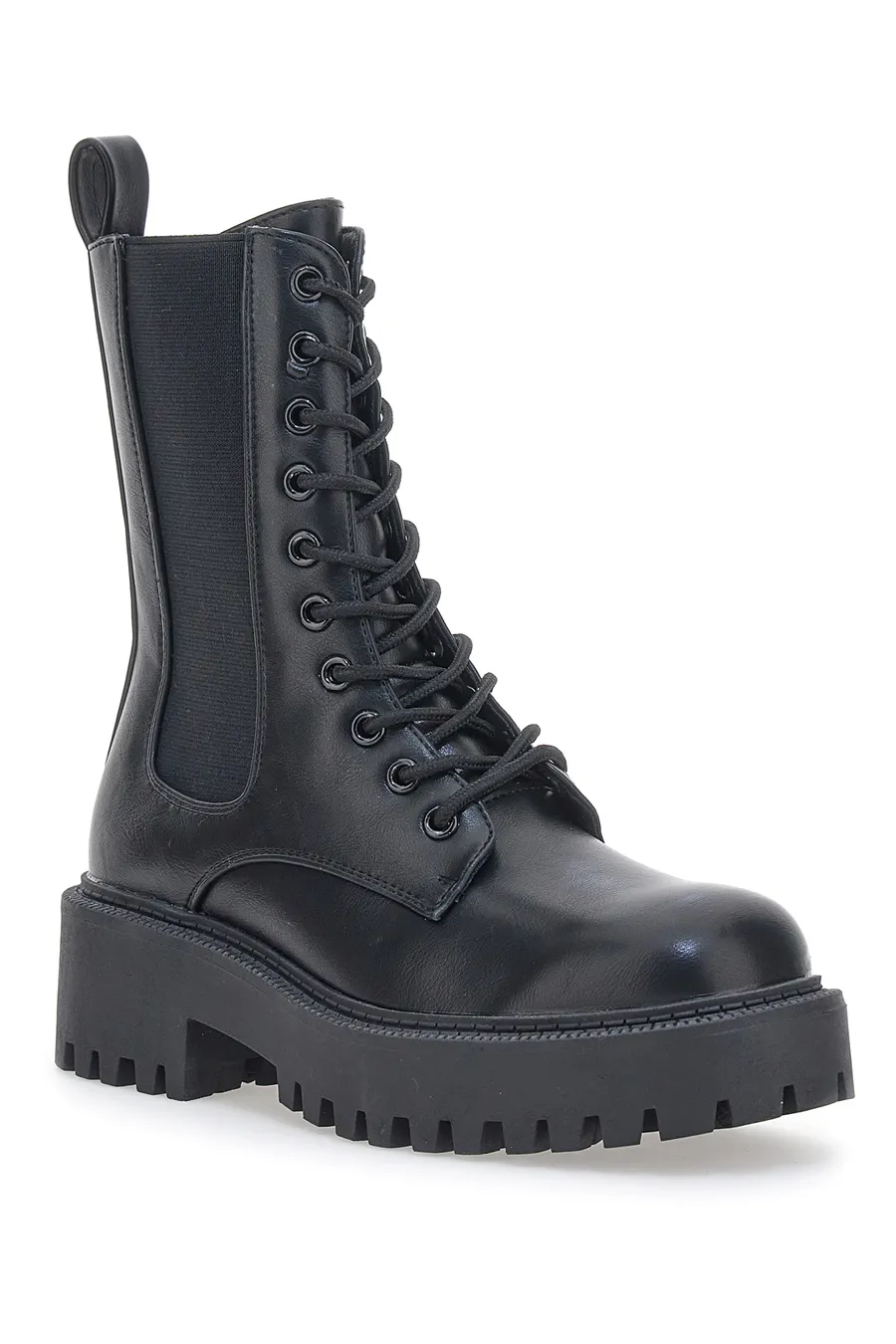 Martin Pescatore 3733 Neri Combat Boots