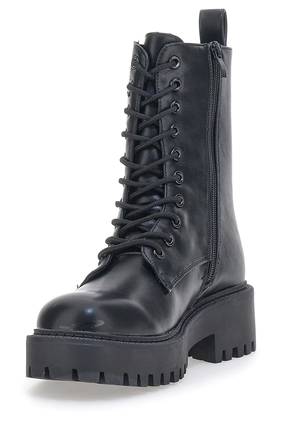 Martin Pescatore 3733 Neri Combat Boots