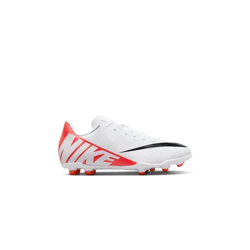 NIKE VAPOR 15 CLUB FG Jr SCARPA CALCIO RAGAZZO BAMBINO - READY PACK - BIANCO/ROSSO/NERO