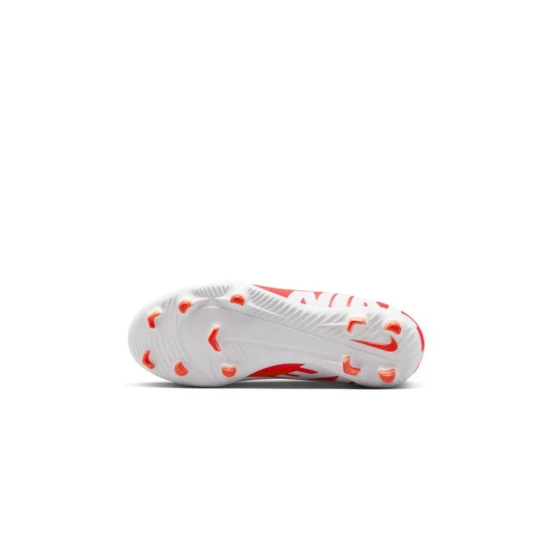 NIKE VAPOR 15 CLUB FG Jr SCARPA CALCIO RAGAZZO BAMBINO - READY PACK - BIANCO/ROSSO/NERO