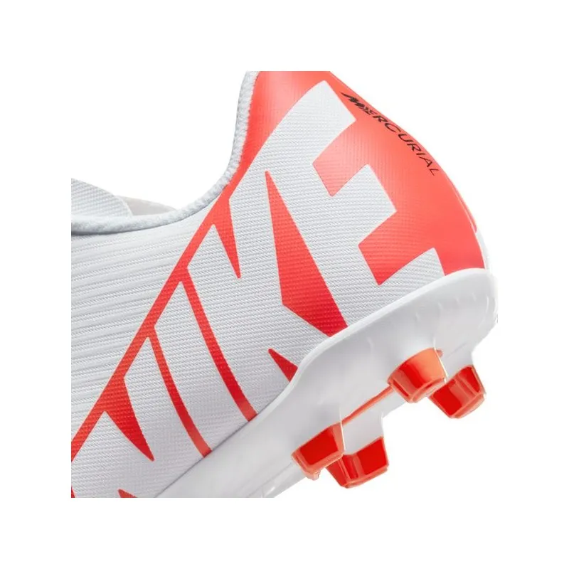 NIKE VAPOR 15 CLUB FG Jr SCARPA CALCIO RAGAZZO BAMBINO - READY PACK - BIANCO/ROSSO/NERO