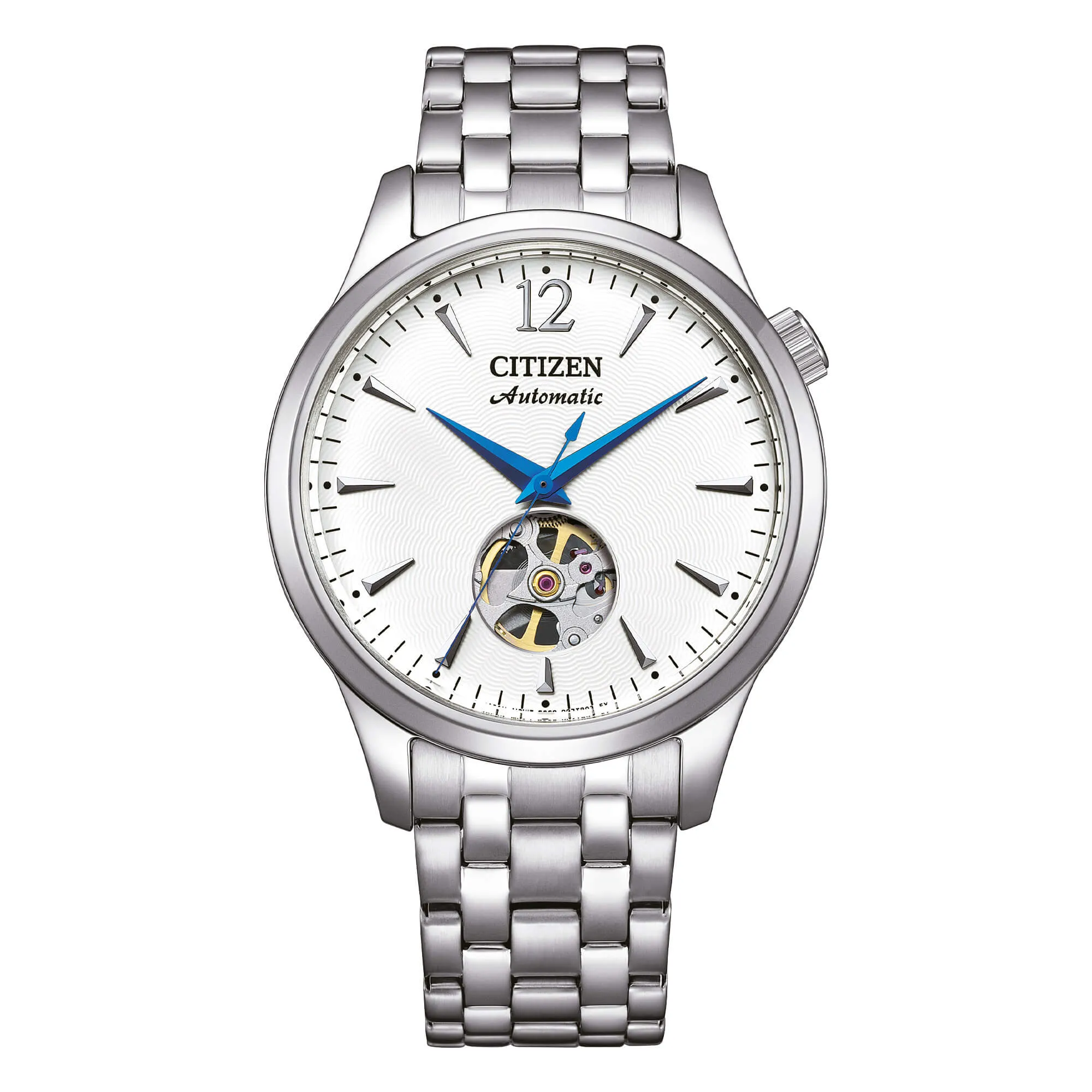 Orologio Automatico Solo Tempo Bianco Uomo Citizen NH9131-73A