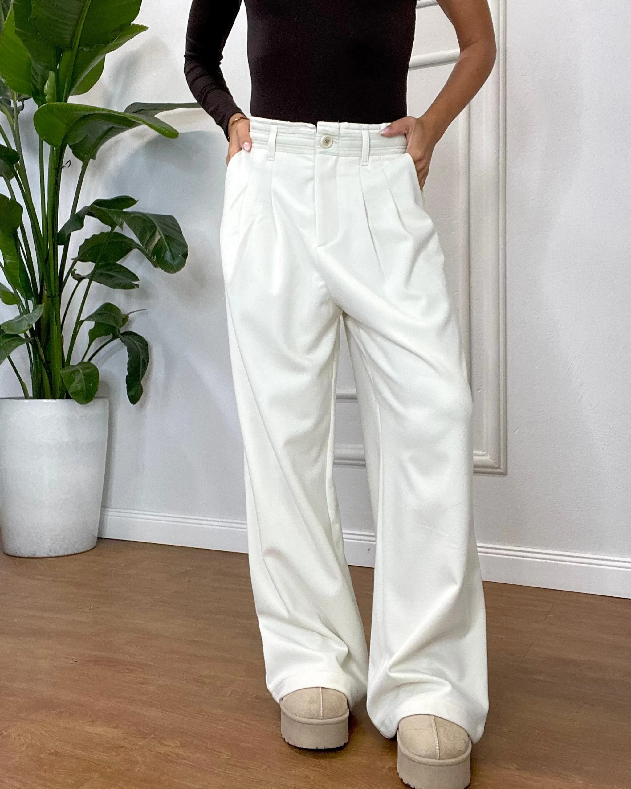 PANTALONE CORINNE 631 bianco