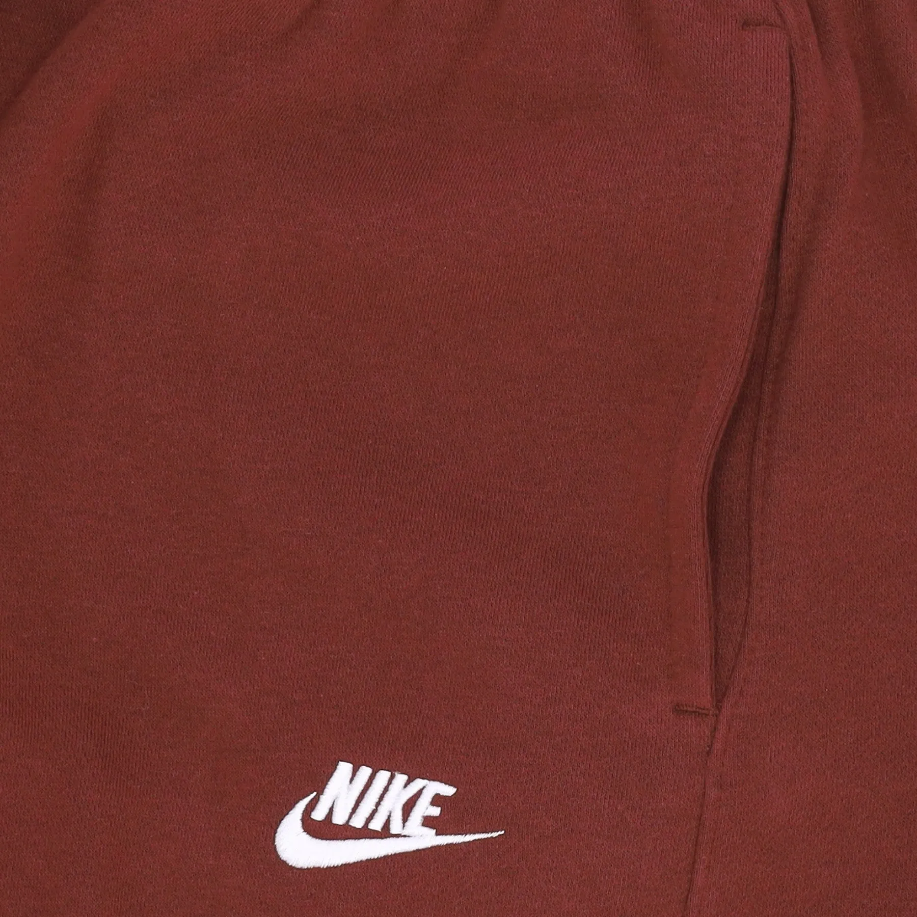 Pantalone Tuta Felpato Uomo Club Jogger Bb Oxen Brown/oxen Brown/white