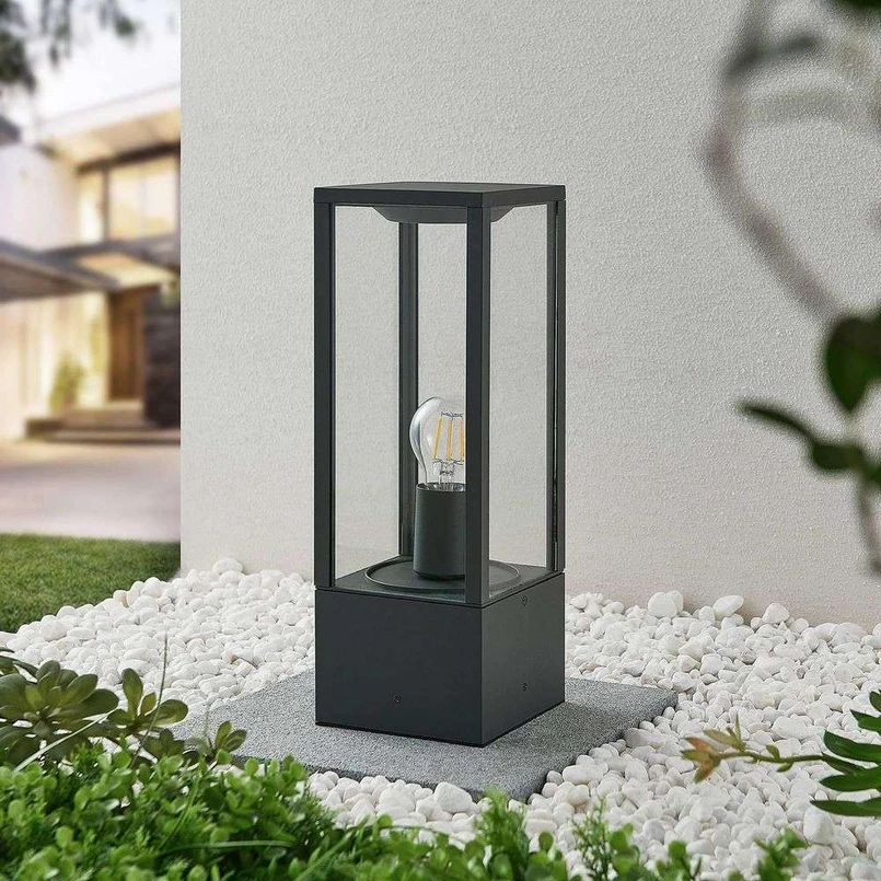 Peldar Lampada da Giardino H40 Dark Grey/Clear - Lindby | Acquista online