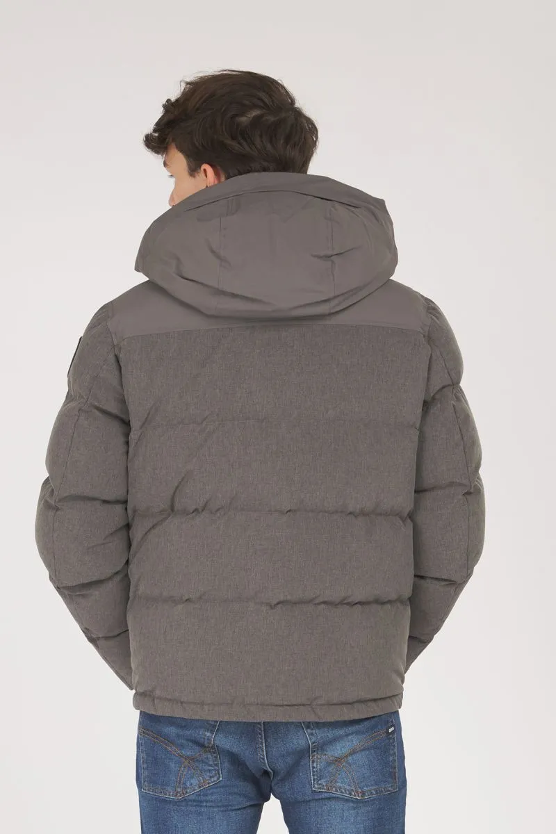 Piumino Uomo Grigio