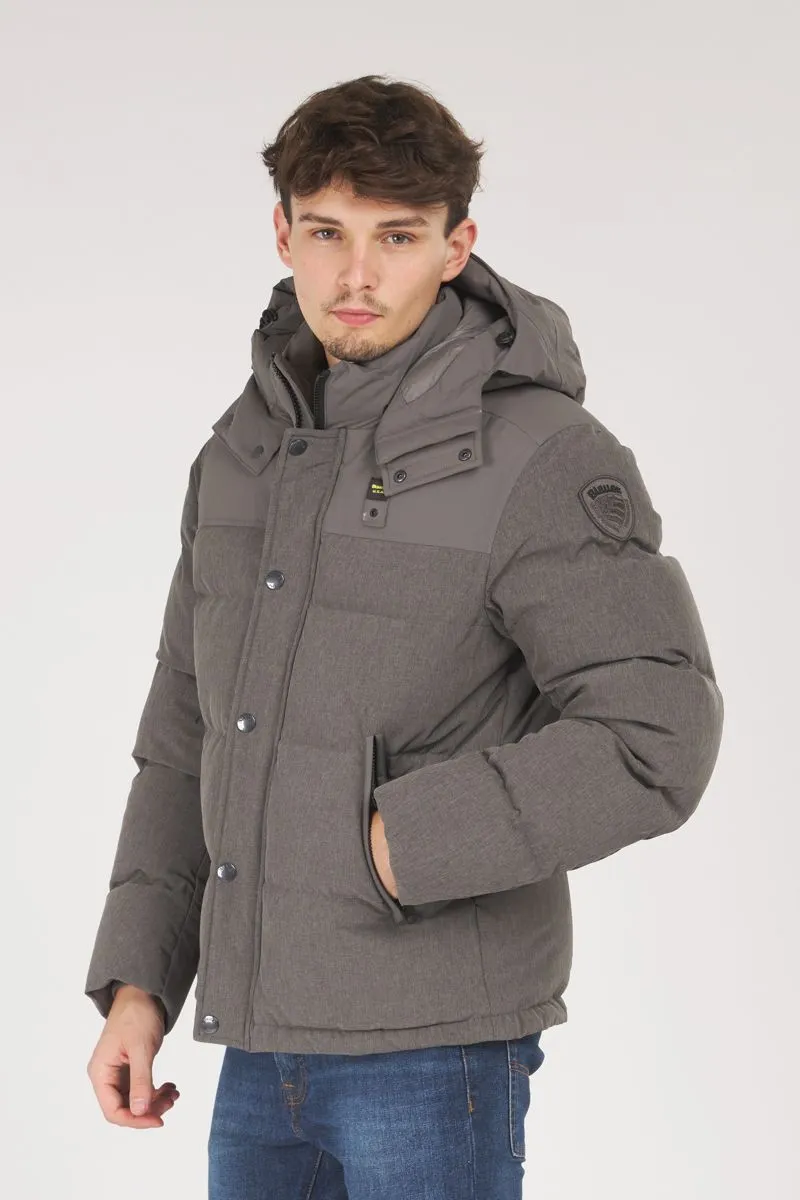 Piumino Uomo Grigio