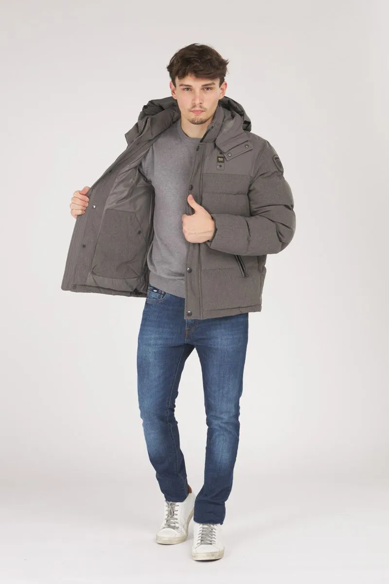 Piumino Uomo Grigio