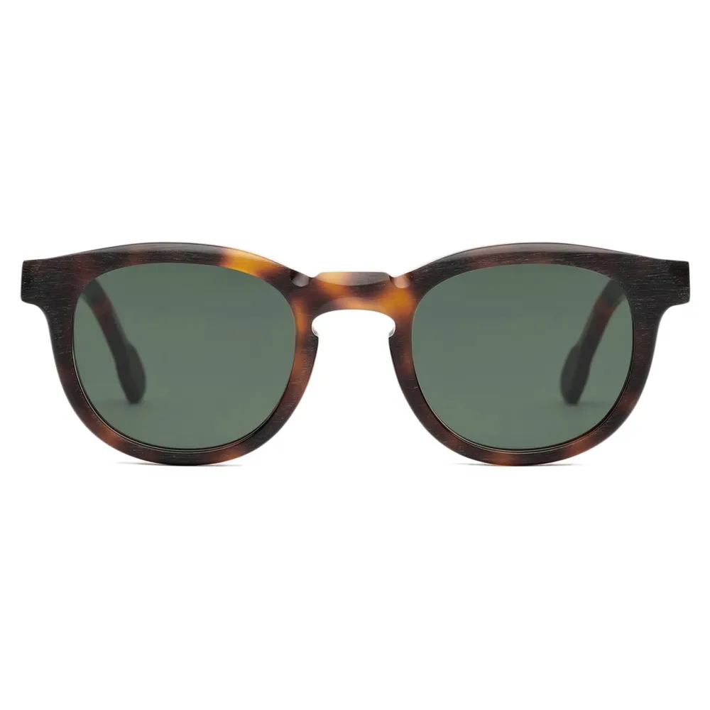 Portrait Eyewear - The Mentor Tartaruga Classica - Occhiali da Sole - Realizzati a Mano in Italia