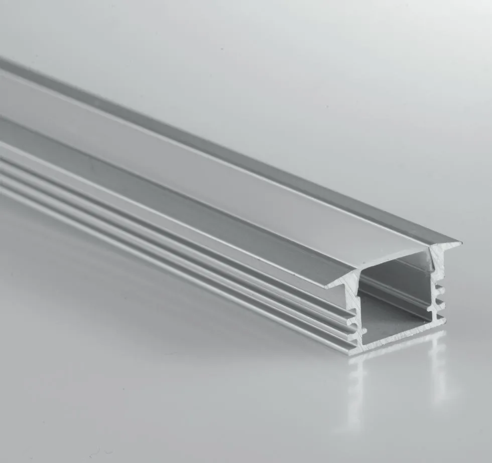 Profilo In Alluminio Per Strip Led 1 mt Incasso Per Cartongesso