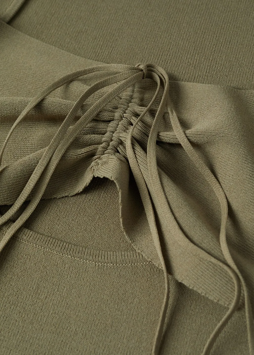 Pullover dettaglio increspato