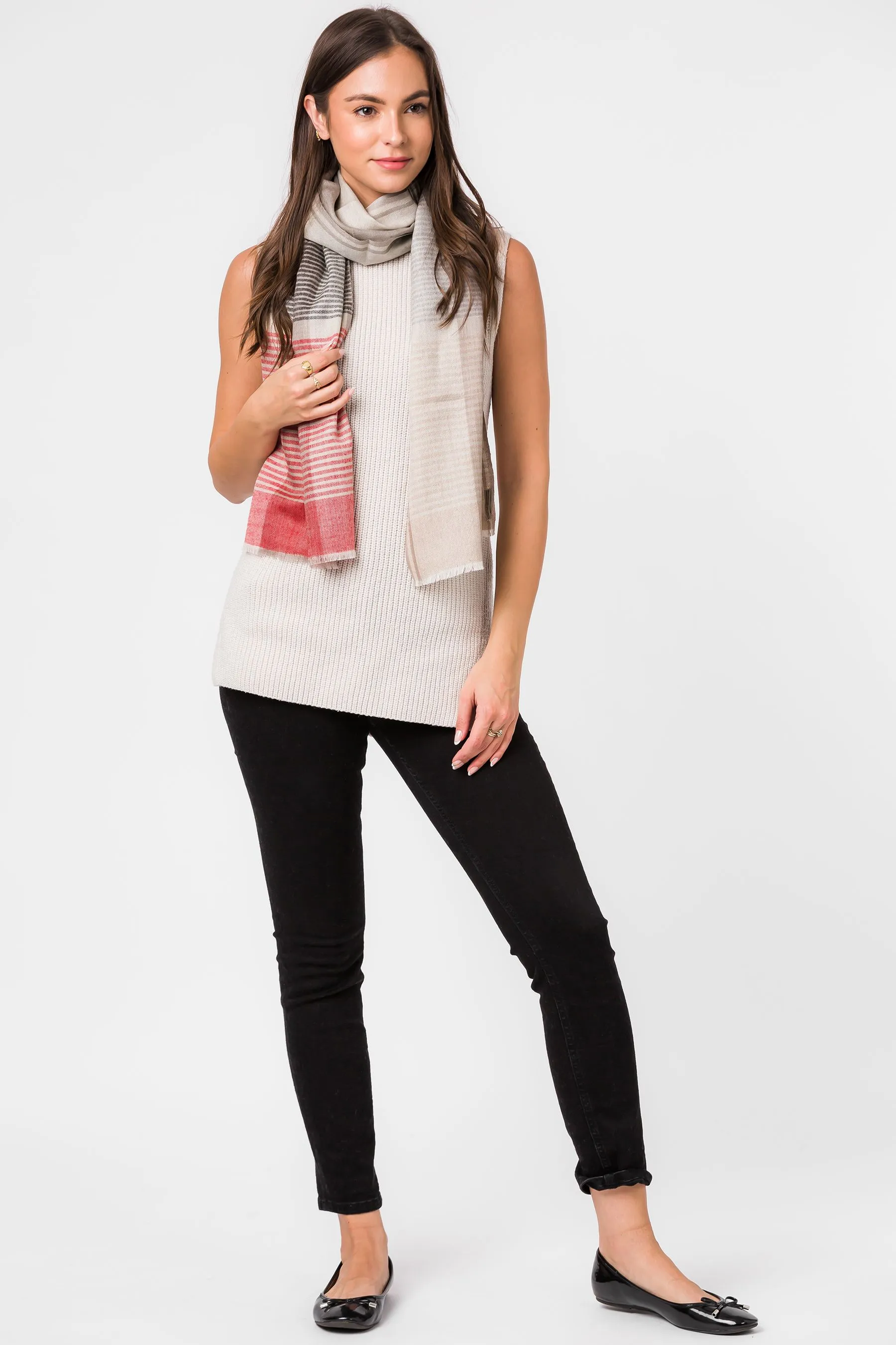 Pure Luxuries London - Neptune - Sciarpa in cachemire e lana merino