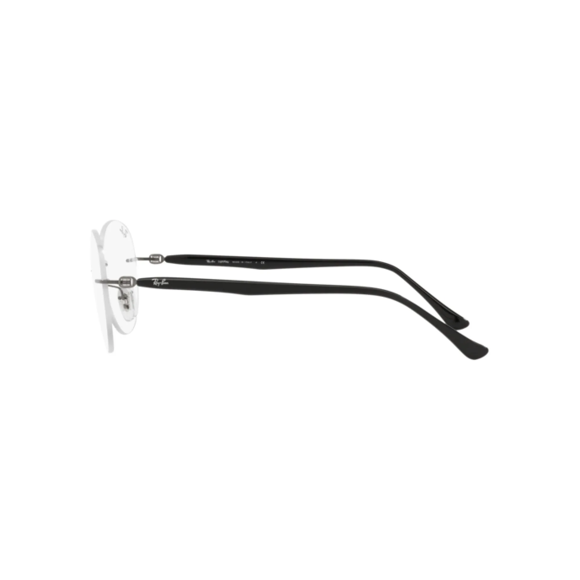   Ray-Ban RX 8768 - 1230 Nero Su Canna Di Fucile | Occhiale Da Vista Unisex 