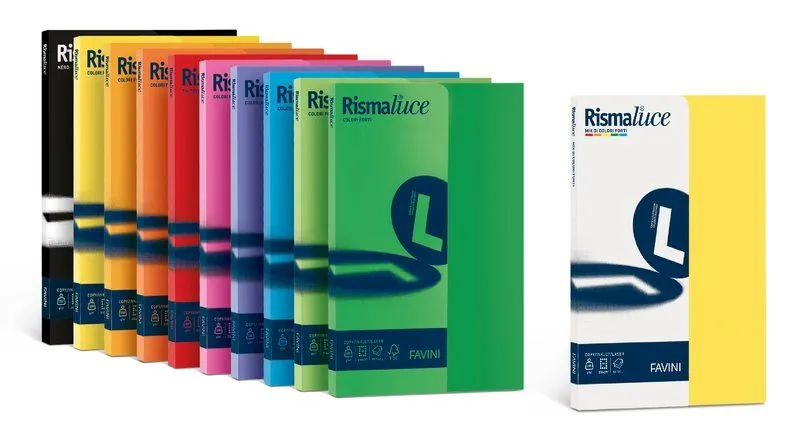 Rismaluce - carta e cartoncini 90 g - A4 - verde 60 300 fogli