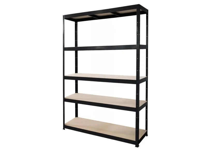 Scaffale in HDF 5 ripiani 180x120x50 cm P 160 kg/ripiano