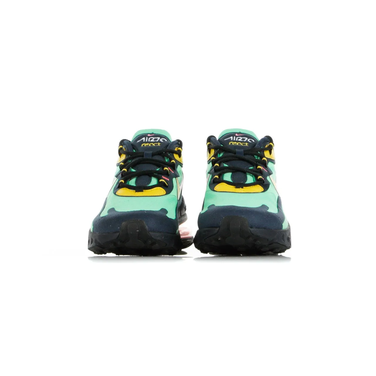 Scarpa Bassa Uomo Air Max 270 React (pop Art) Electro Green/yellow Ochre/obsidian