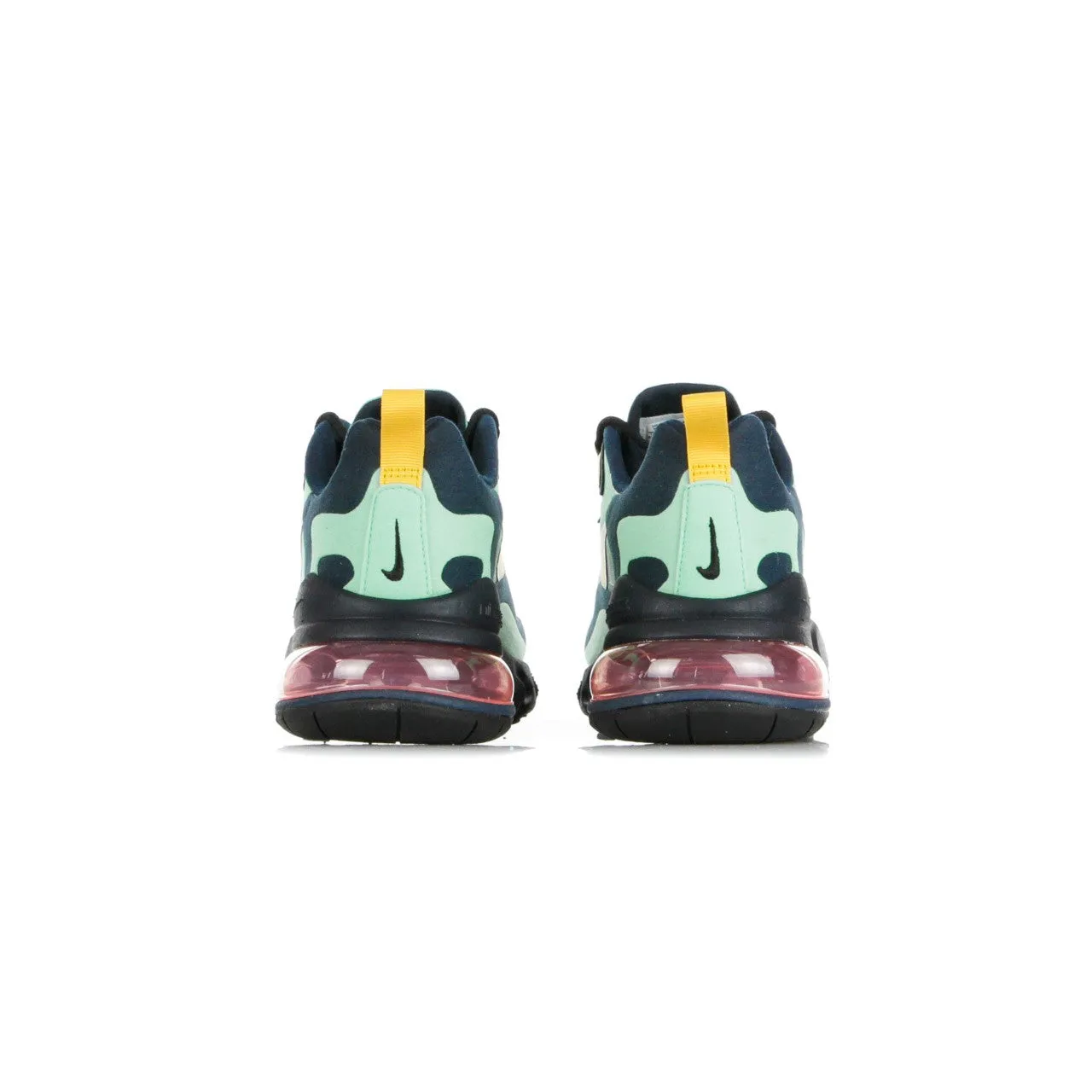 Scarpa Bassa Uomo Air Max 270 React (pop Art) Electro Green/yellow Ochre/obsidian