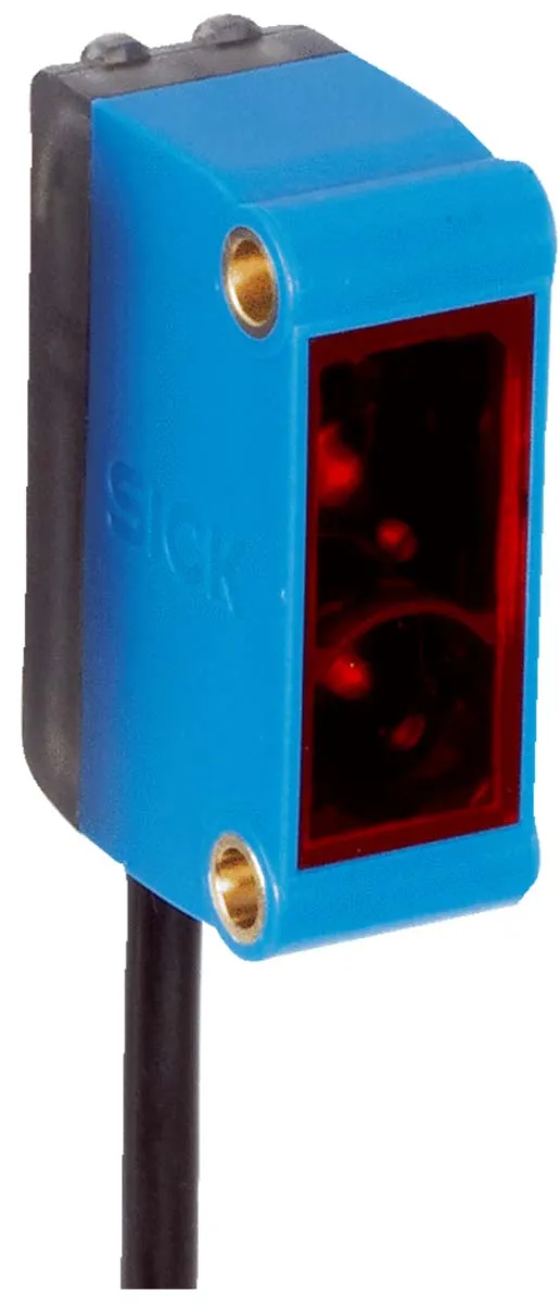 Sensore fotoelettrico Rettangolare SICK, a retroriflessione, rilevamento 6 m, uscita PNP