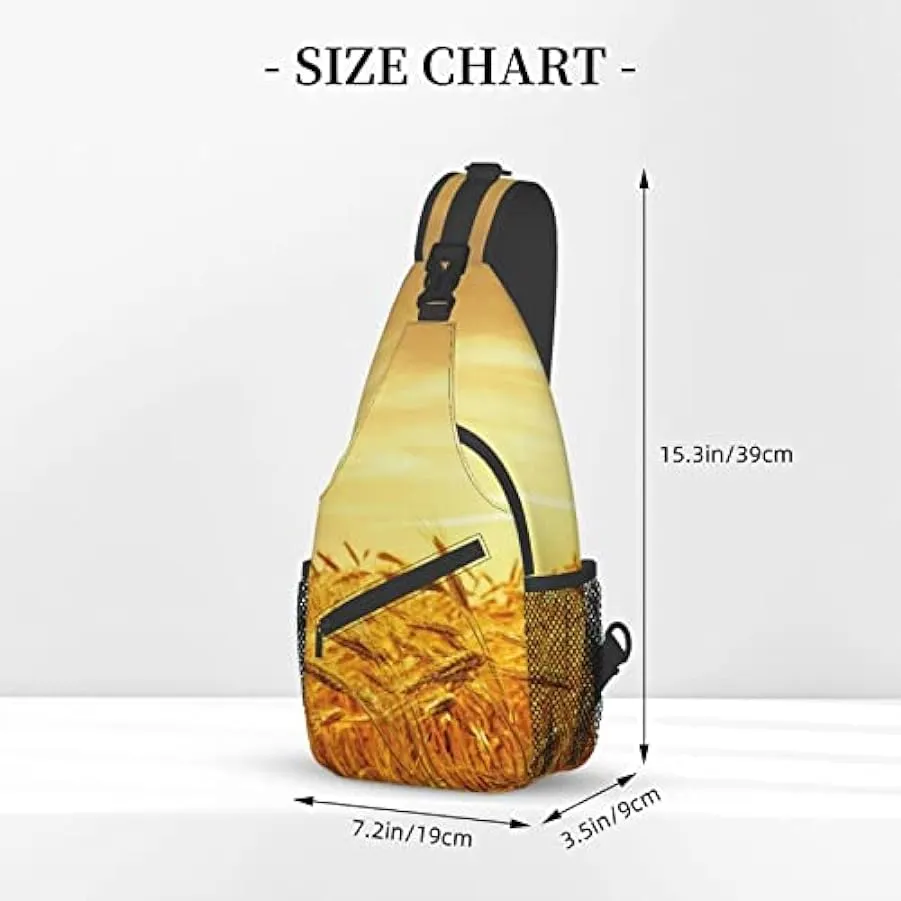 Shoulder bag for men and women, lightweight, for hiking, cycling, travel 141620144.