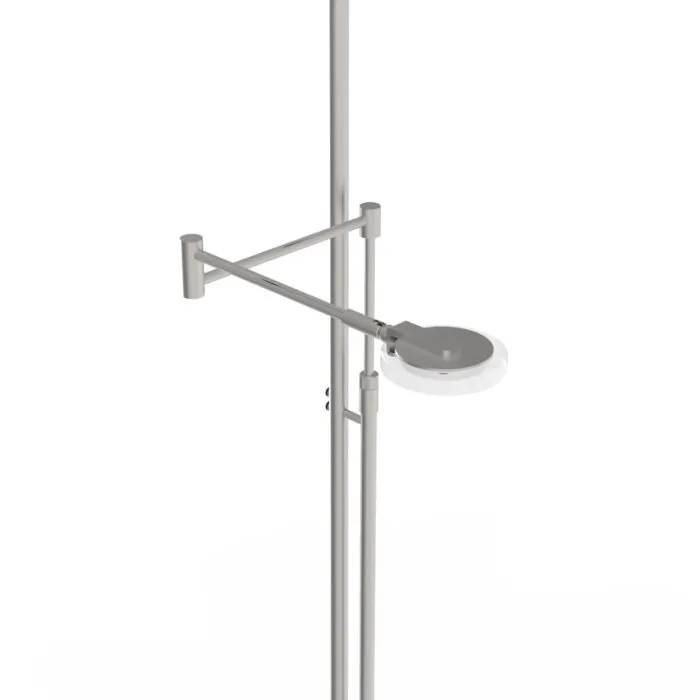 Steinhauer Turound Lampada da terra LED Acciaio inox, 2-Luci