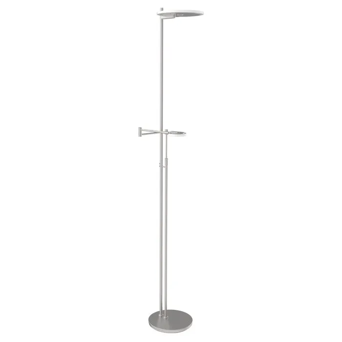 Steinhauer Turound Lampada da terra LED Acciaio inox, 2-Luci