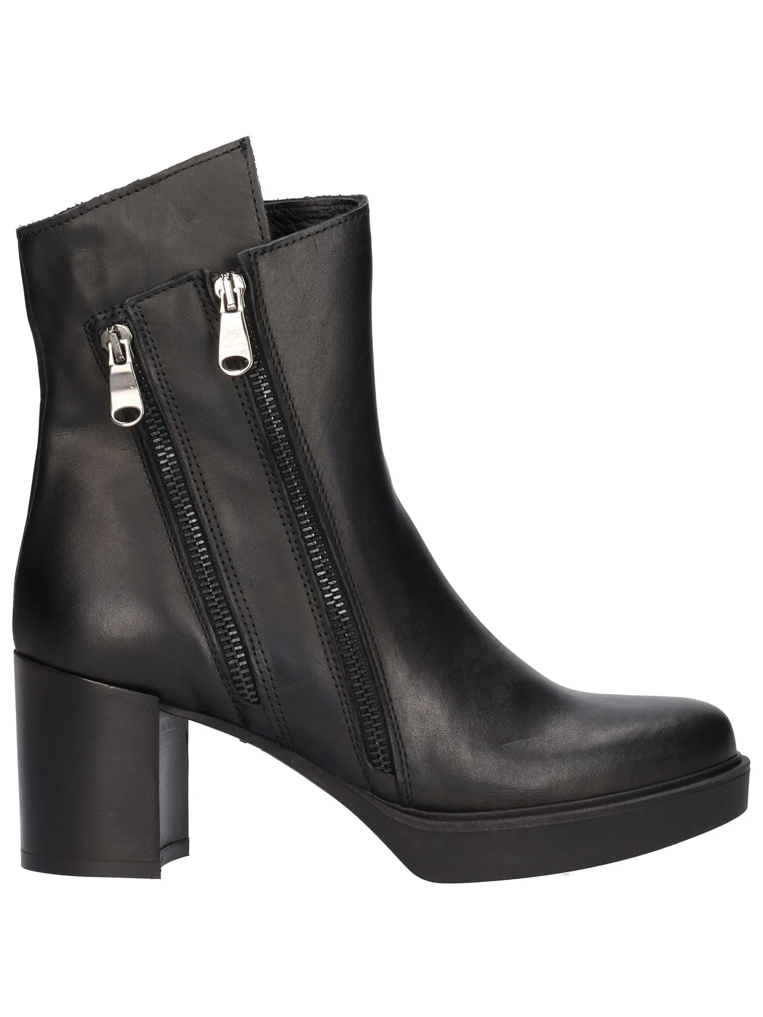 Stivaletto tacco largo Liviana da donna nero
