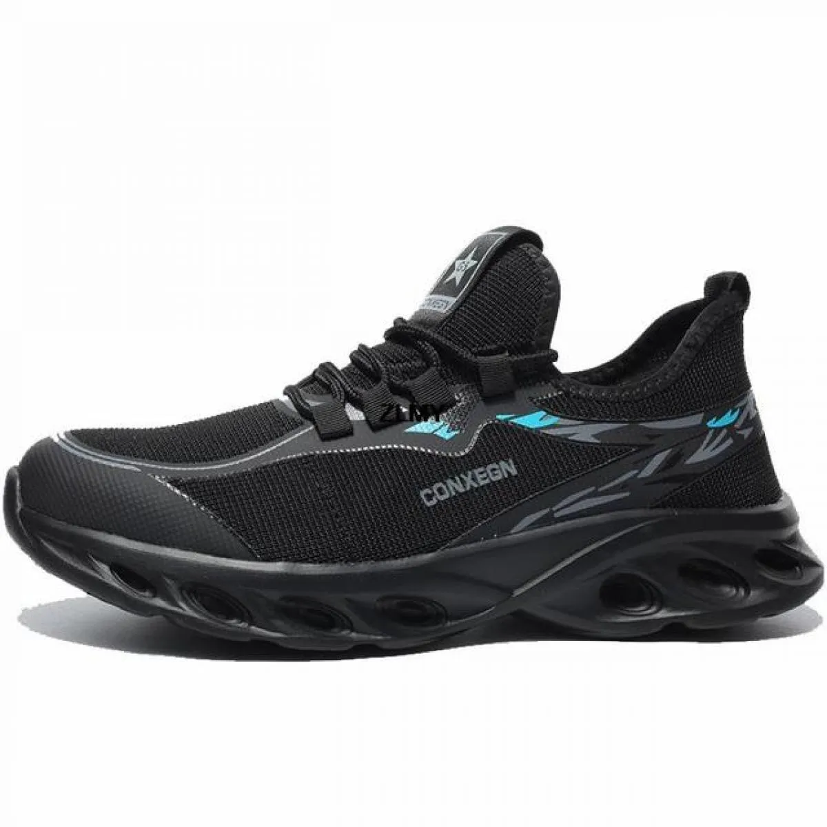 Stylish Men's Steel Toe Sneaker Safety Shoes Industrial Puncture-Proof Work Shoes