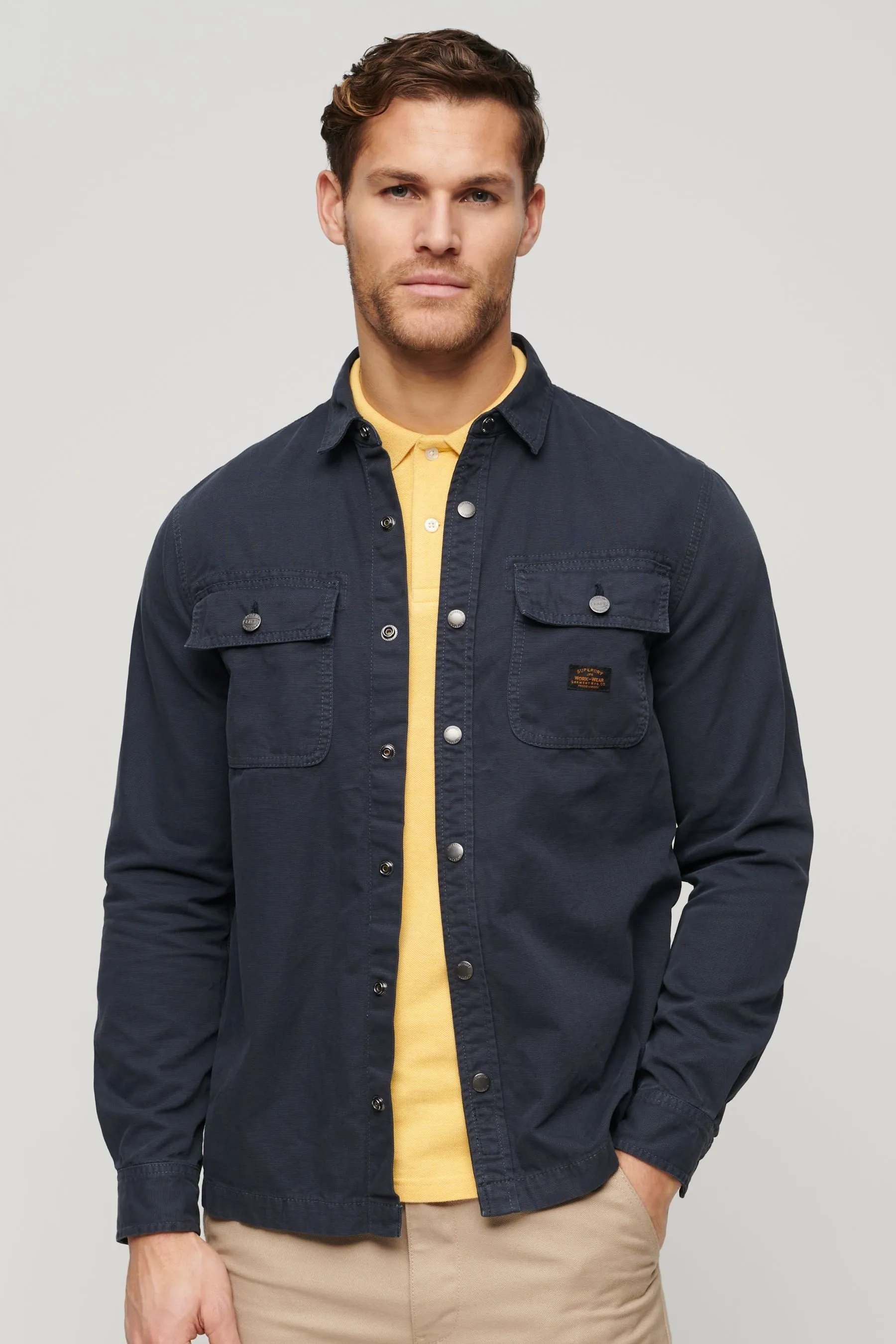 Superdry - Tela Camicia Lavoro Abbigliamento
