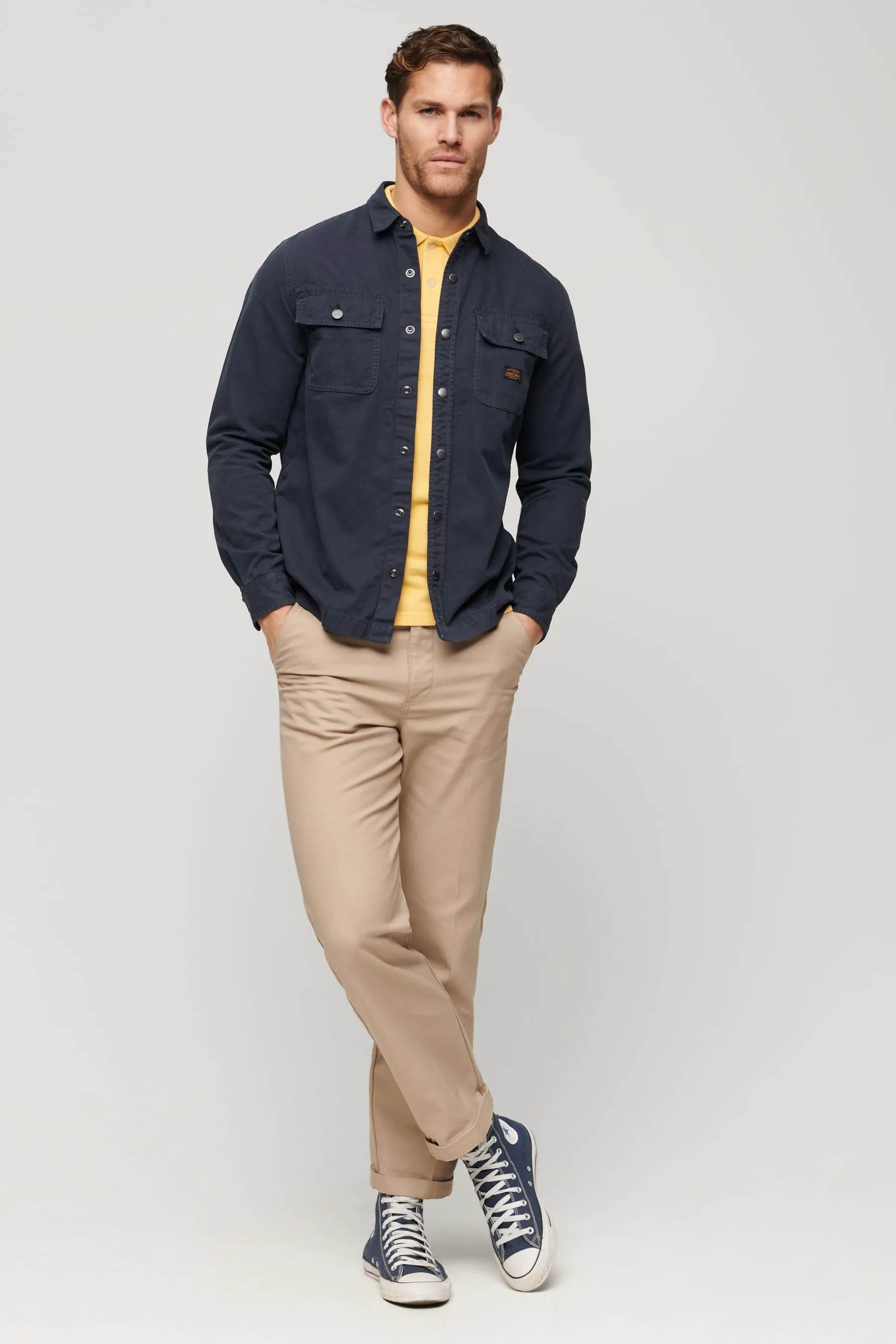 Superdry - Tela Camicia Lavoro Abbigliamento