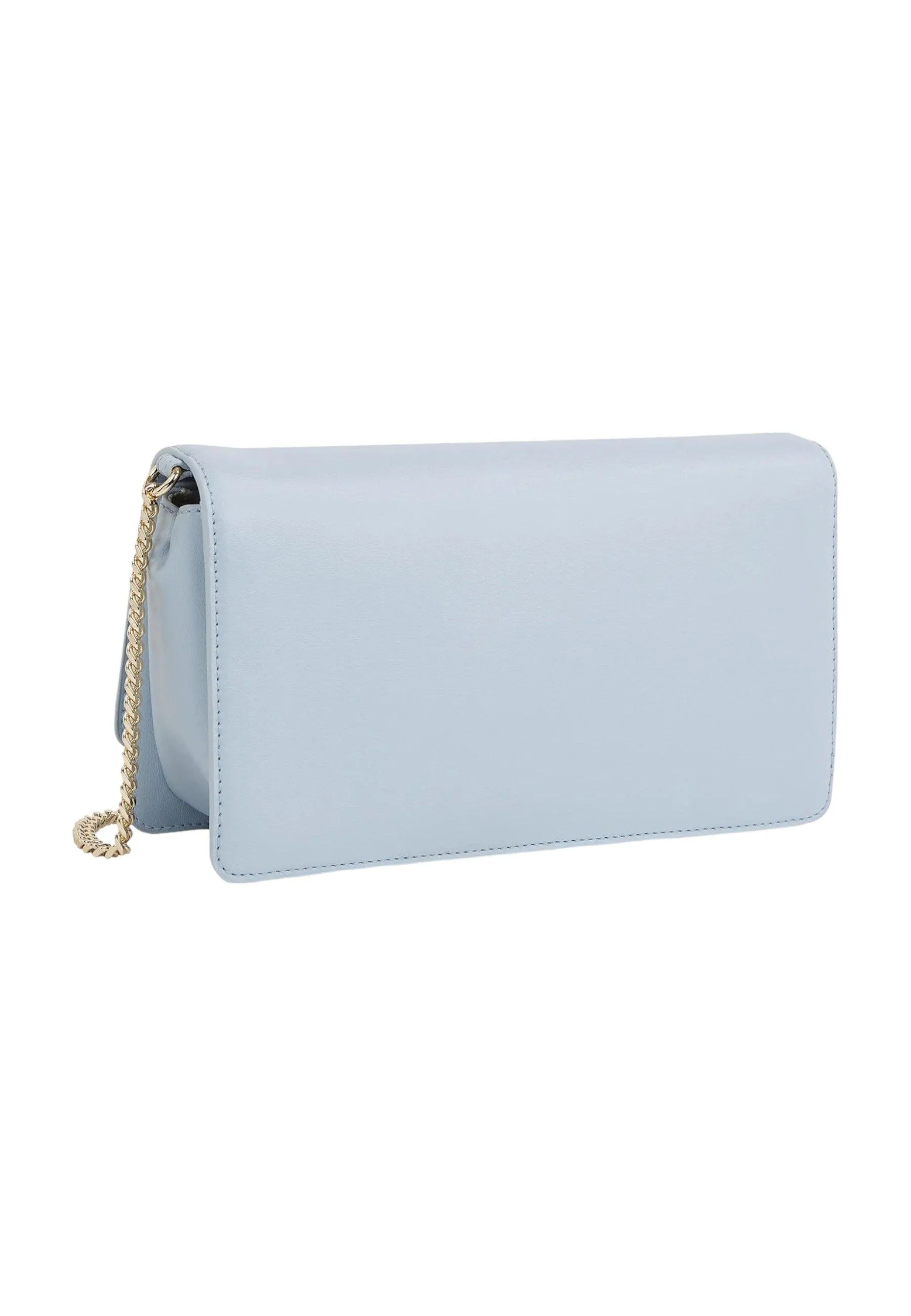 Tommy Hilfiger Chain Shoulder Bag for Women - Light Blue AW0AW16109