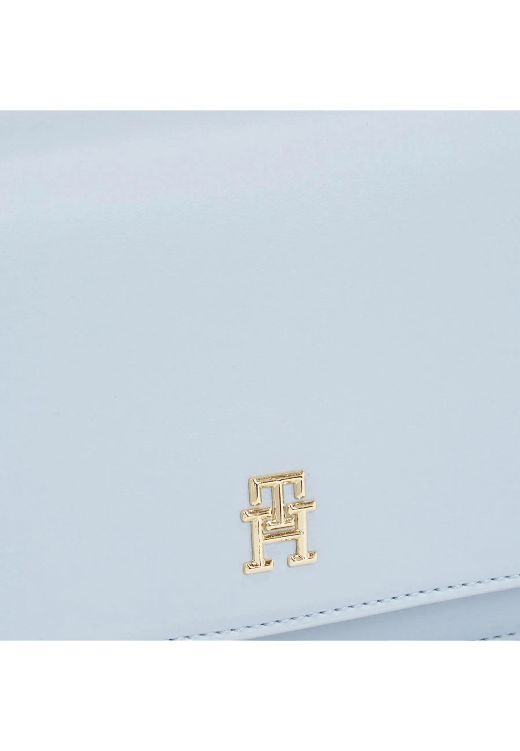 Tommy Hilfiger Chain Shoulder Bag for Women - Light Blue AW0AW16109