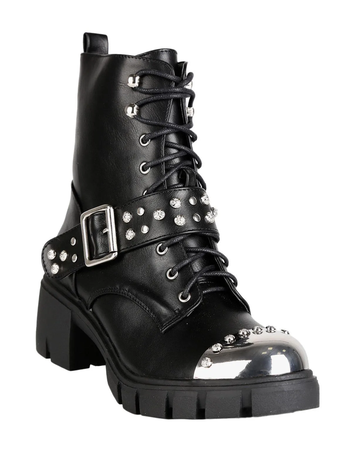 Tulipano Metal Toe Combat Boots.