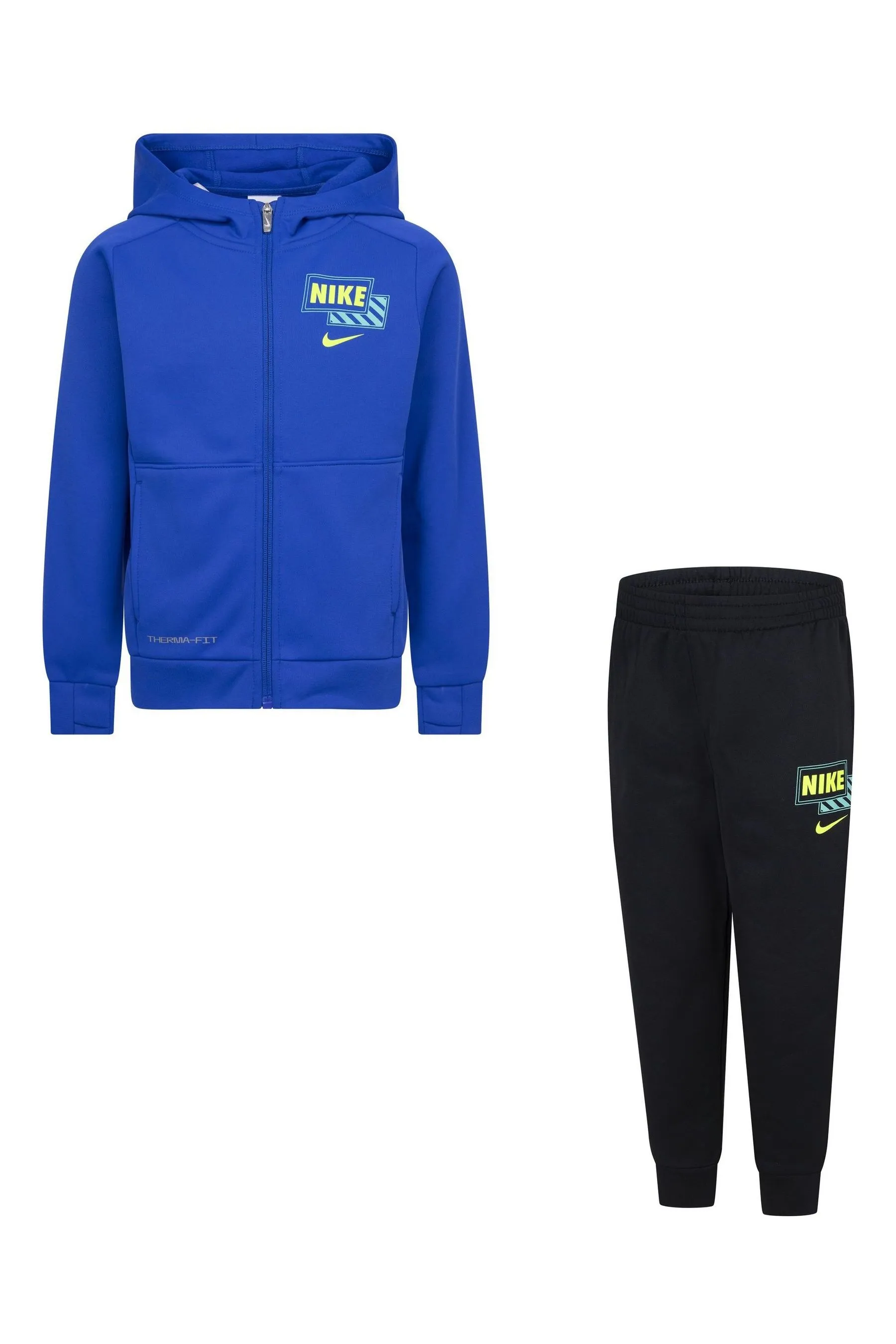 Tuta Nike Bambino Therma Fit GFX con zip    