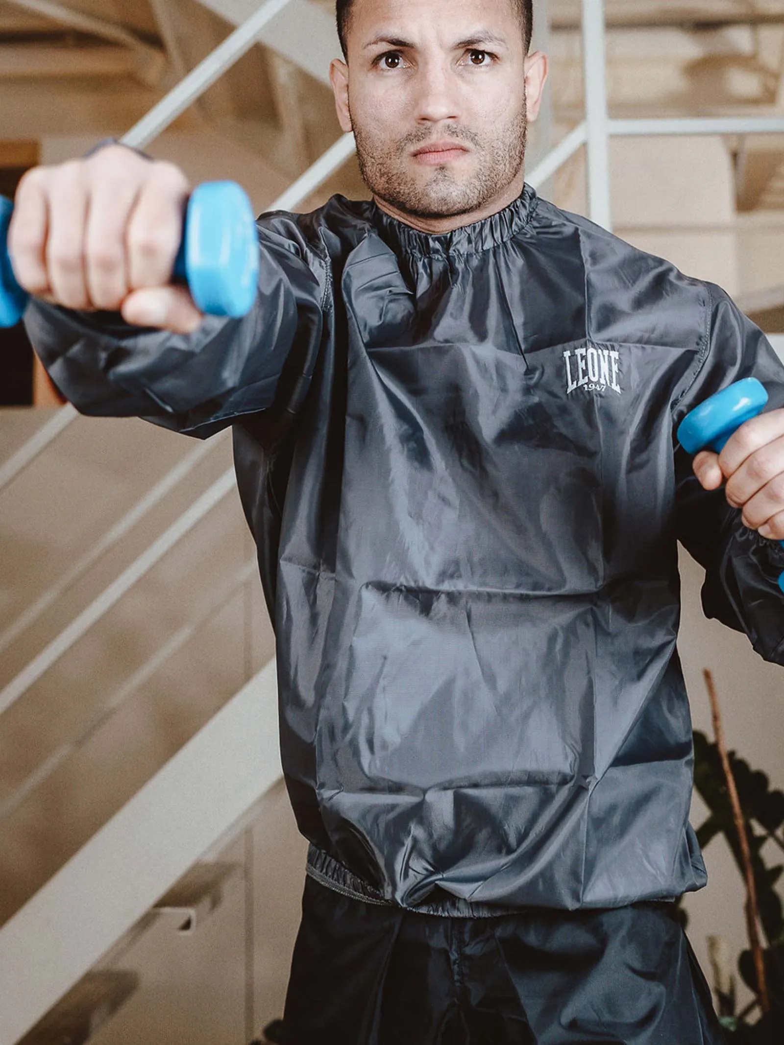 TUTA SAUNA  BOXE UOMO LEONE