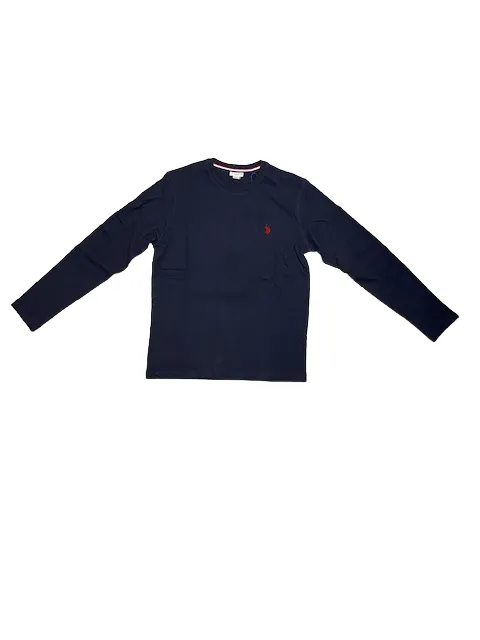 U.S. Polo Assn. T-shirt manica lunga da uomo Will 6314834502 179 blu
