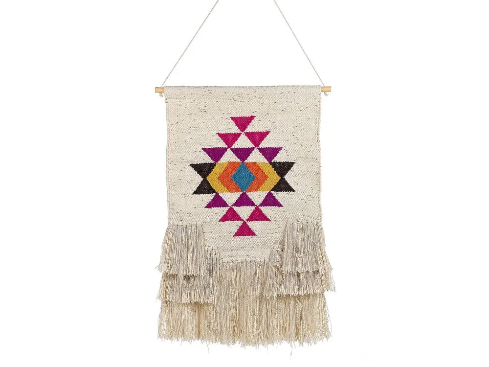 VEHARI Decorazione da parete in tessuto 104 cm Multicolore Cotone