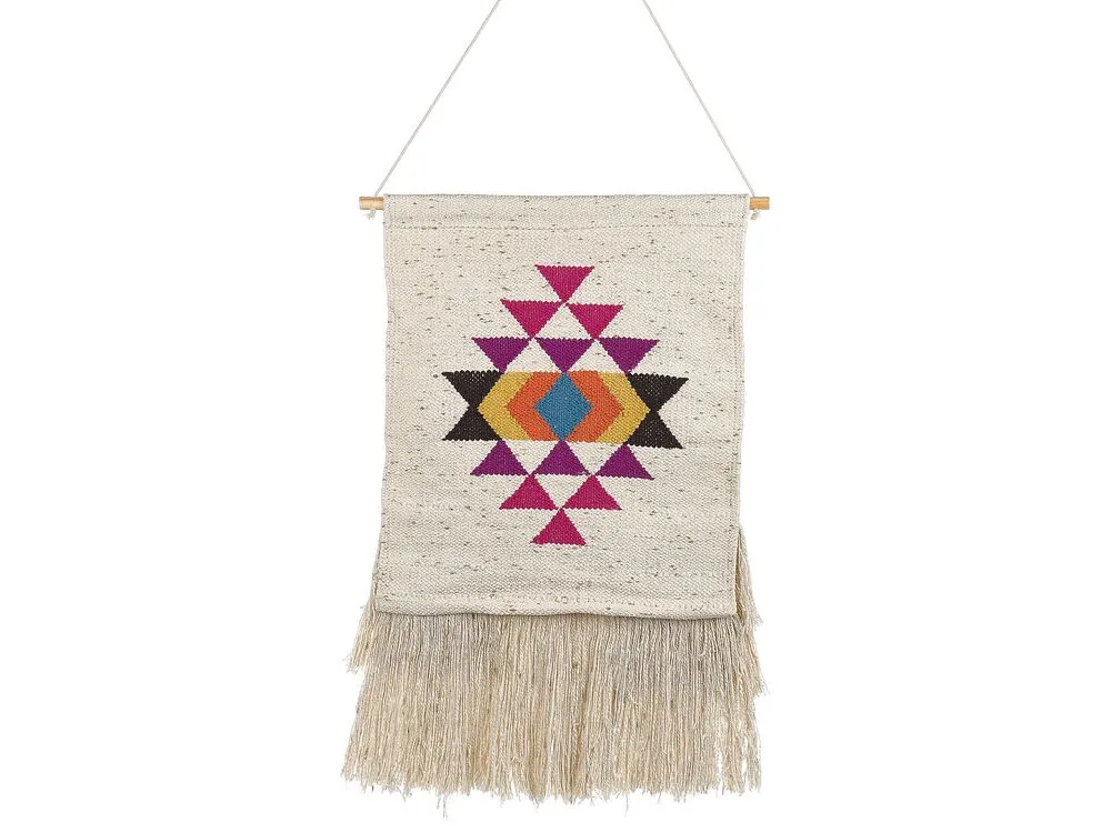 VEHARI Decorazione da parete in tessuto 104 cm Multicolore Cotone