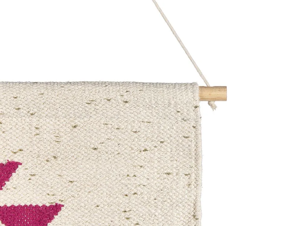 VEHARI Decorazione da parete in tessuto 104 cm Multicolore Cotone