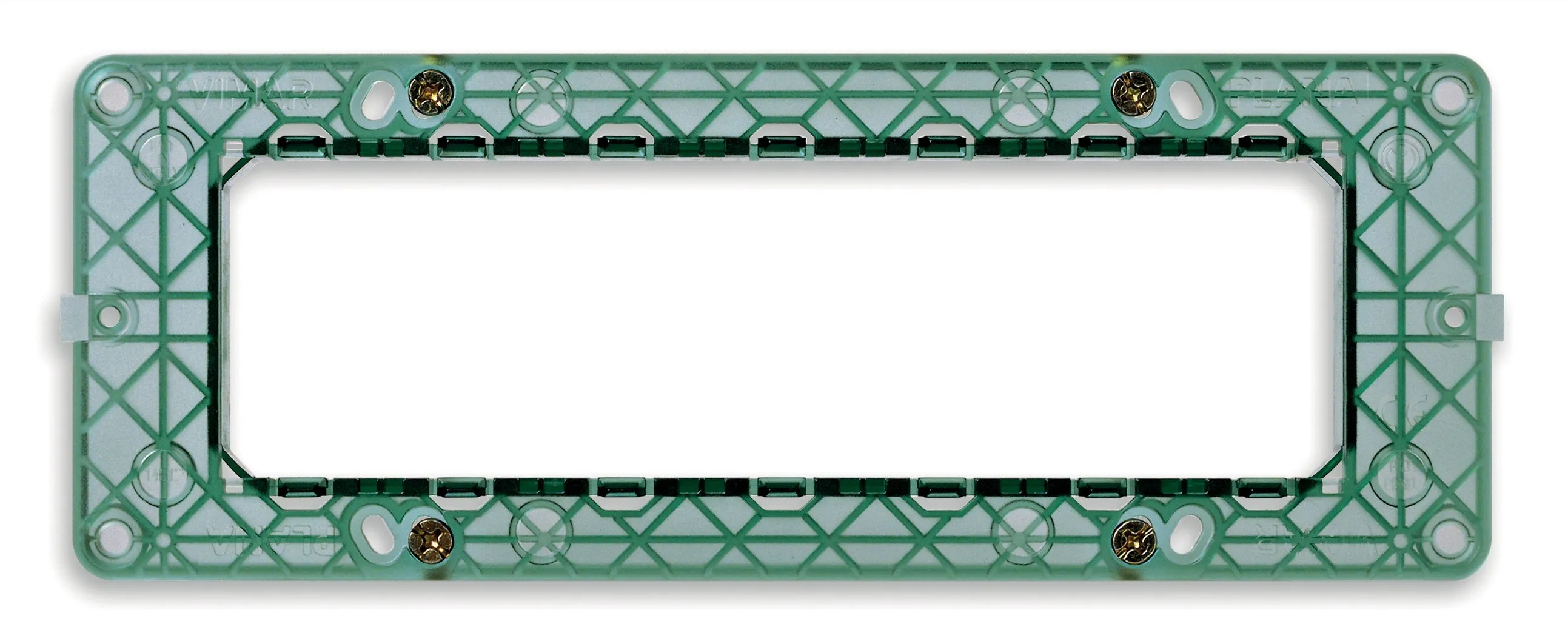 Vimar Plana supporto 7M con viti per scatole 7 moduli