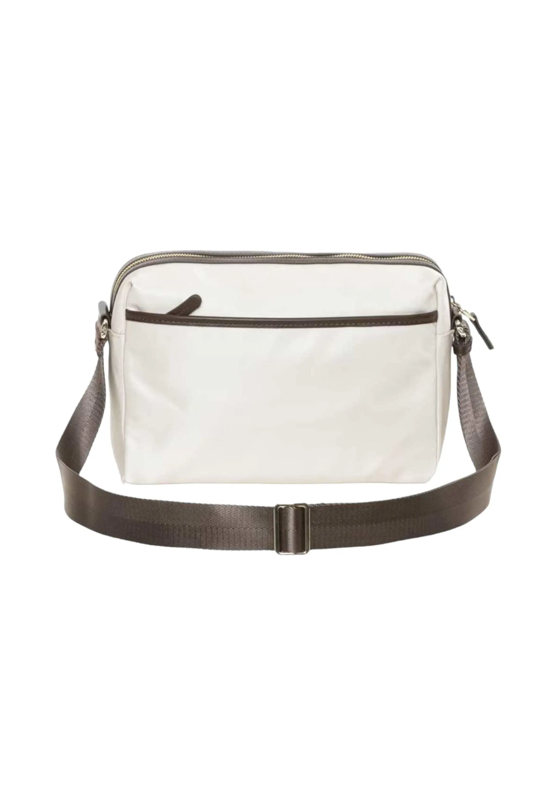 White Cap Gray Mandarina Duck Crossbody Bag for Women P10VCT1909E