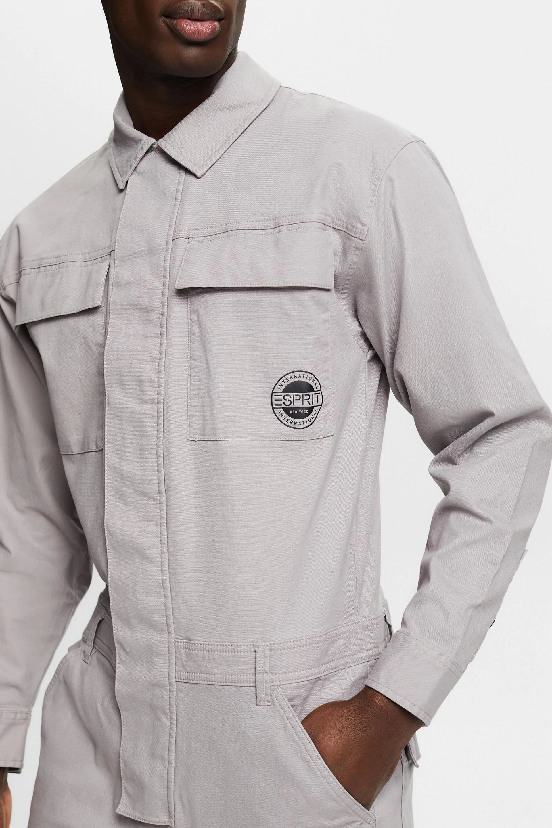 Work coveralls with logo